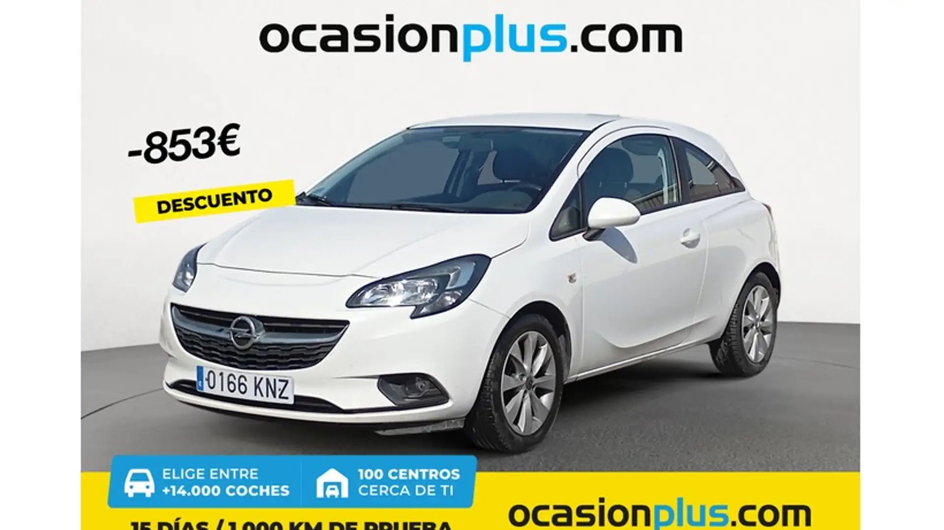 Opel Corsa 1.4 Selective 90 Weiß - 1