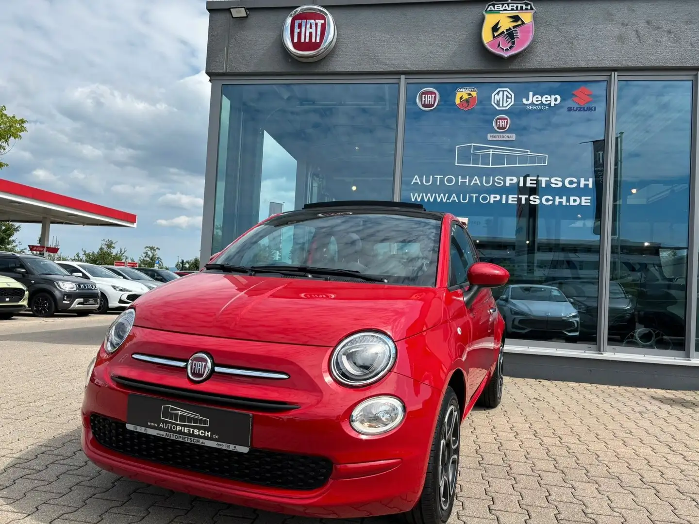 Fiat 500C Club 1.0 GSE*Klima*PDC*Apple*Android* Red - 1