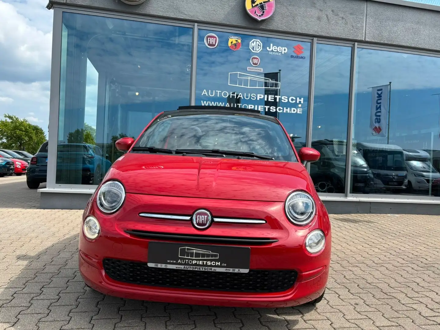Fiat 500C Club 1.0 GSE*Klima*PDC*Apple*Android* Red - 2