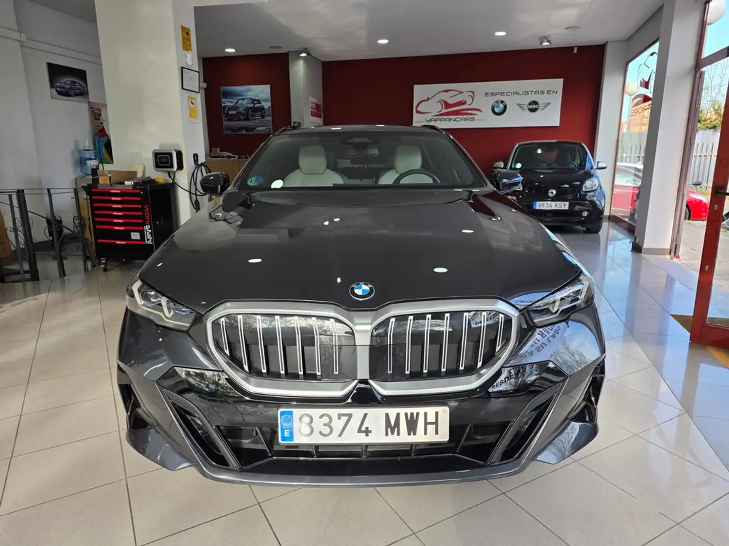 BMW 520 520d Touring Gris - 2