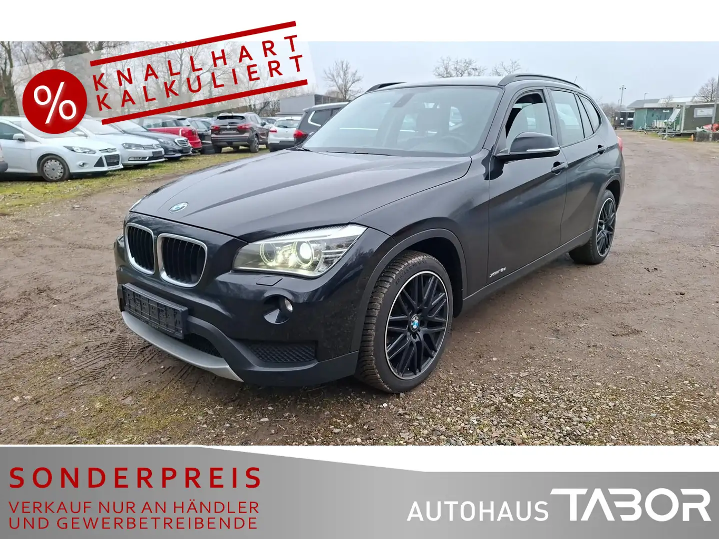 BMW X1 xDrive18d Aut. Nav Leder BiXen PDC LM GRA SHZ Schwarz - 1