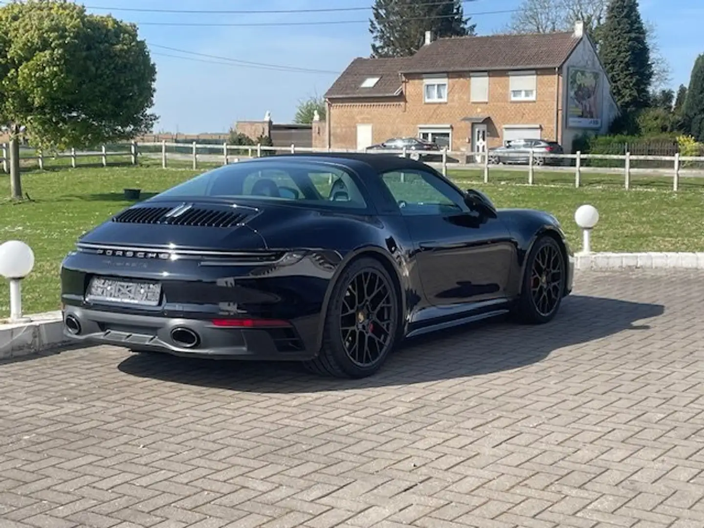 Porsche 992 911TARGA 4 GTS  LIFT REAR AXELST APPROVED 7-26 Noir - 2