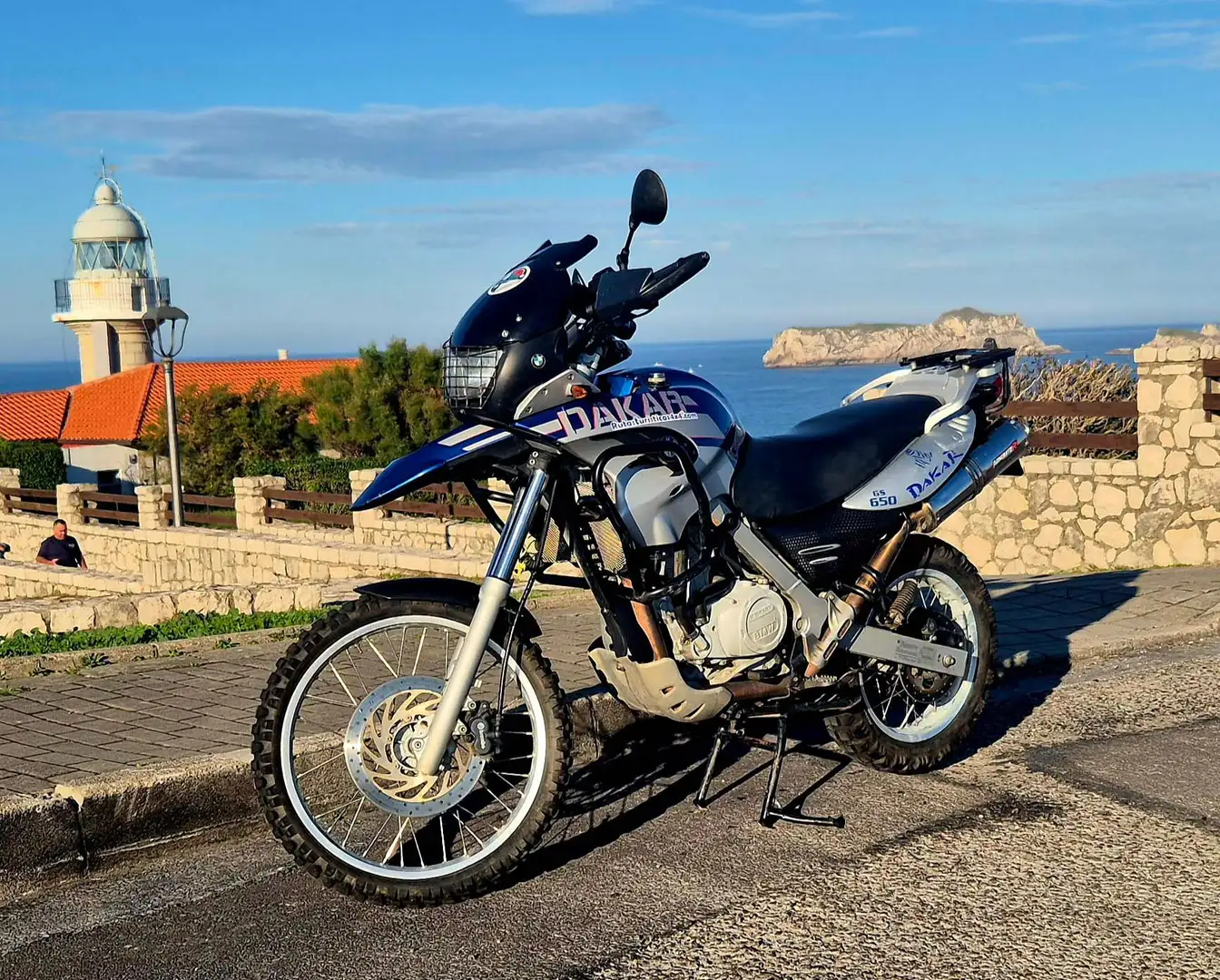 BMW F 650 GS Dakar Rotax Bleu - 1