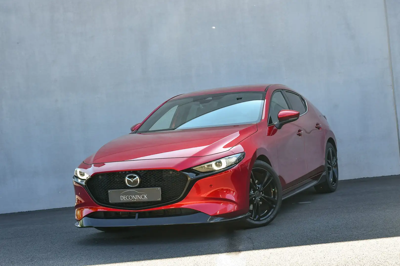 Mazda 3 2.0ie *360 CAM*HUD*LEDER*MEMORY*BOSE*CARPLAY*ACC* Rouge - 1