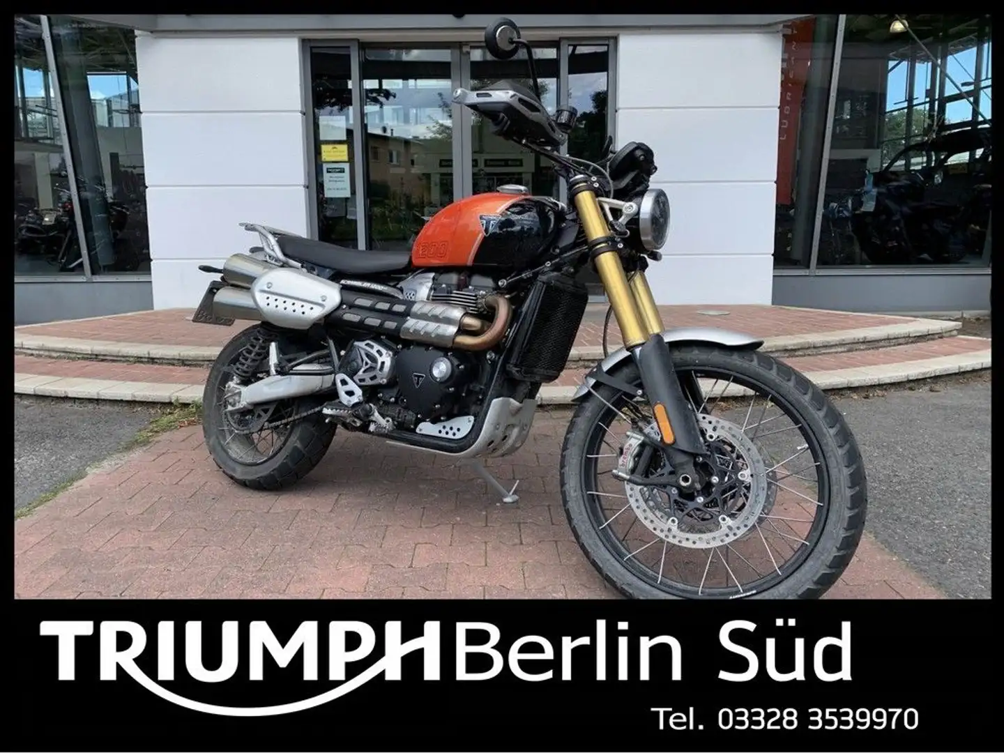 Triumph Scrambler 1200 XE Noir - 1