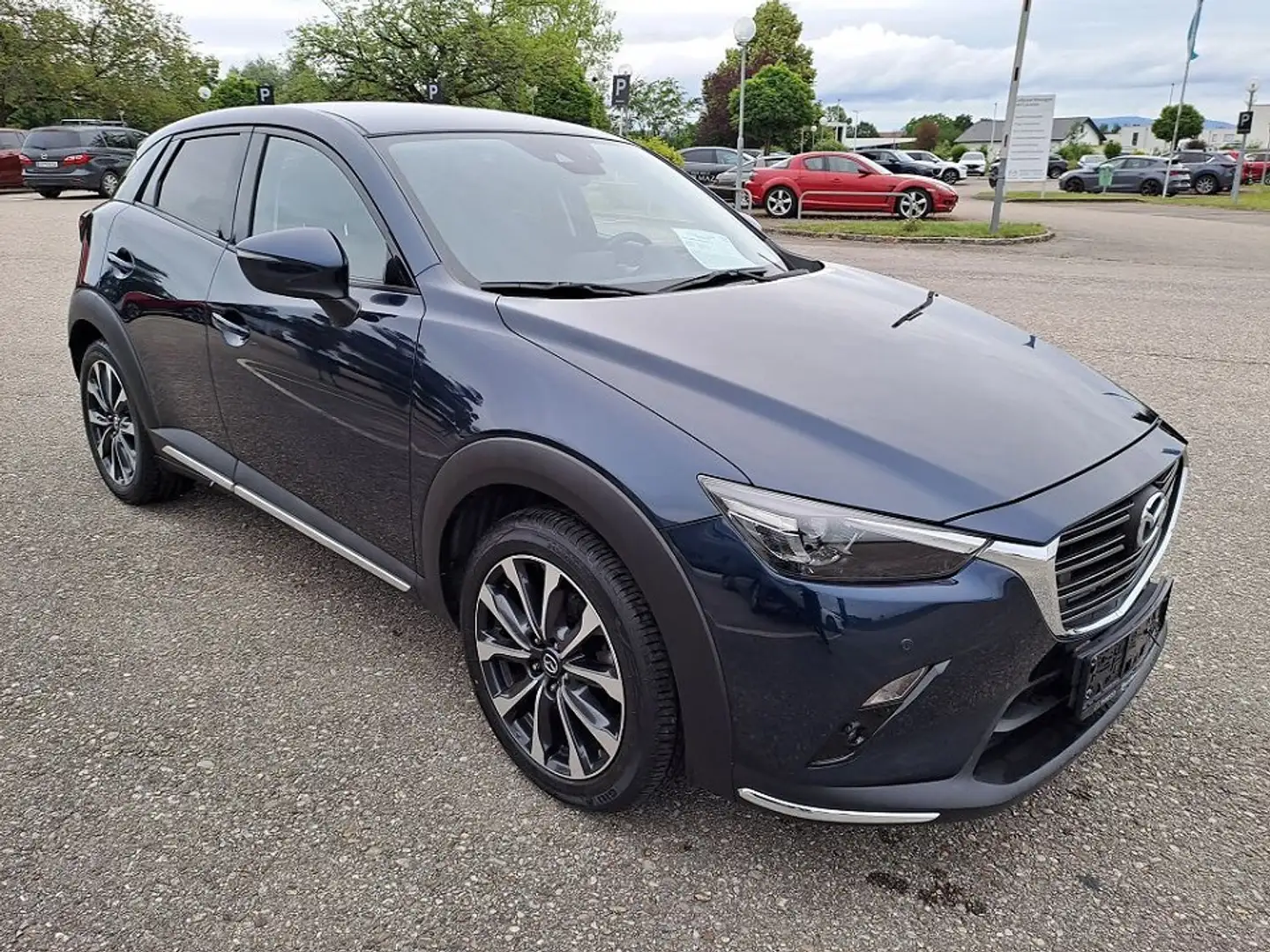 Mazda CX-3 G150 AWD Revolution Aut. Blau - 2