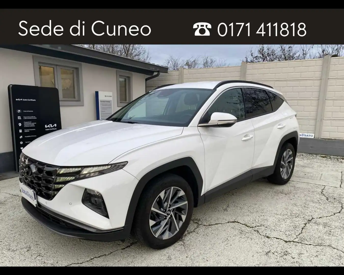 Hyundai TUCSON 1.6 CRDi Xline Bílá - 1