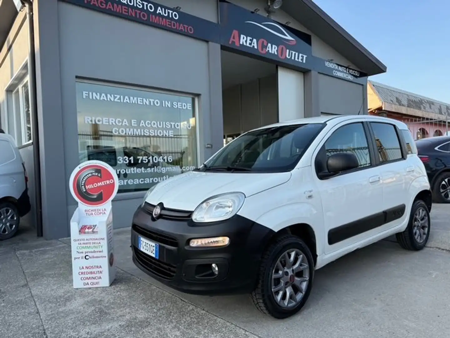 Fiat Panda 1.3MJT 4x4 Van 2 posti*VARIE DISPONIB.'*KM 45.999 Blanc - 2