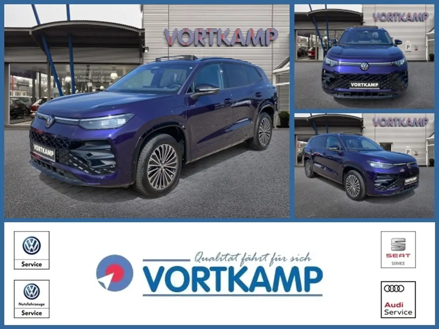 Volkswagen Tayron 1.5 TSI eHybrid 200 kW R-Line Violett - 1