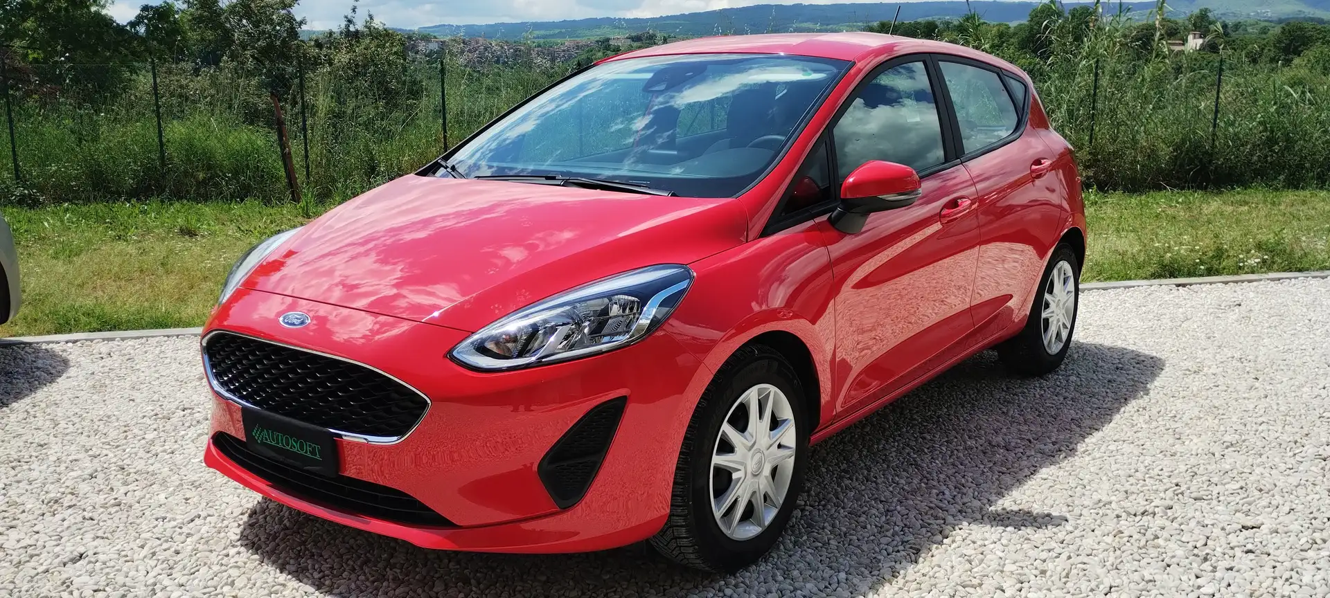 Ford Fiesta Fiesta 5p 1.5 ecoblue Connect s Rosso - 1
