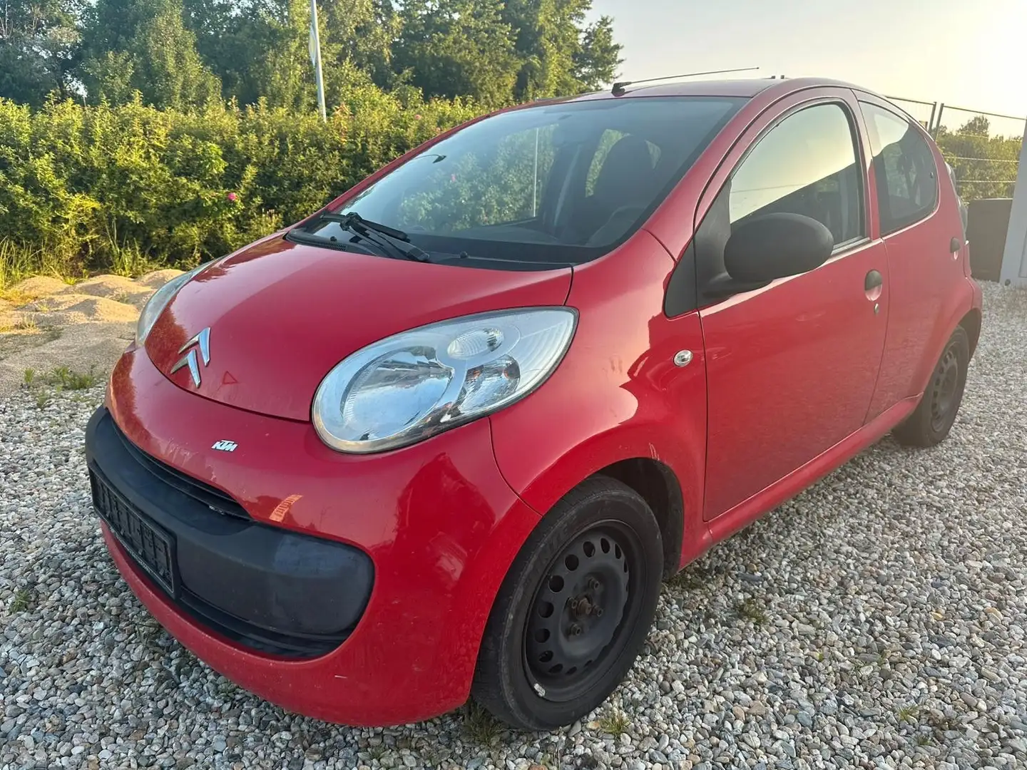 Citroen C1 Advance*5Türer*8FACH*2xSchlüssel*Fährt!* Rot - 1