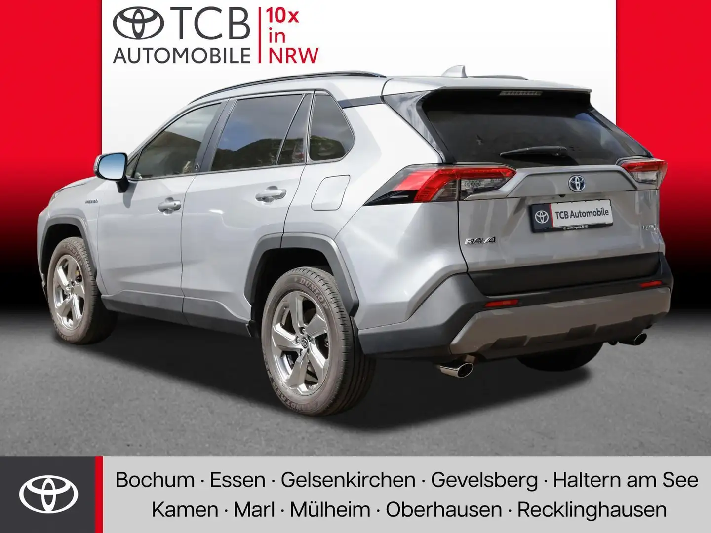 Toyota RAV 4 2.5 Hybrid Team D 4x2 SHZ PDC KLIMA BT Argent - 2