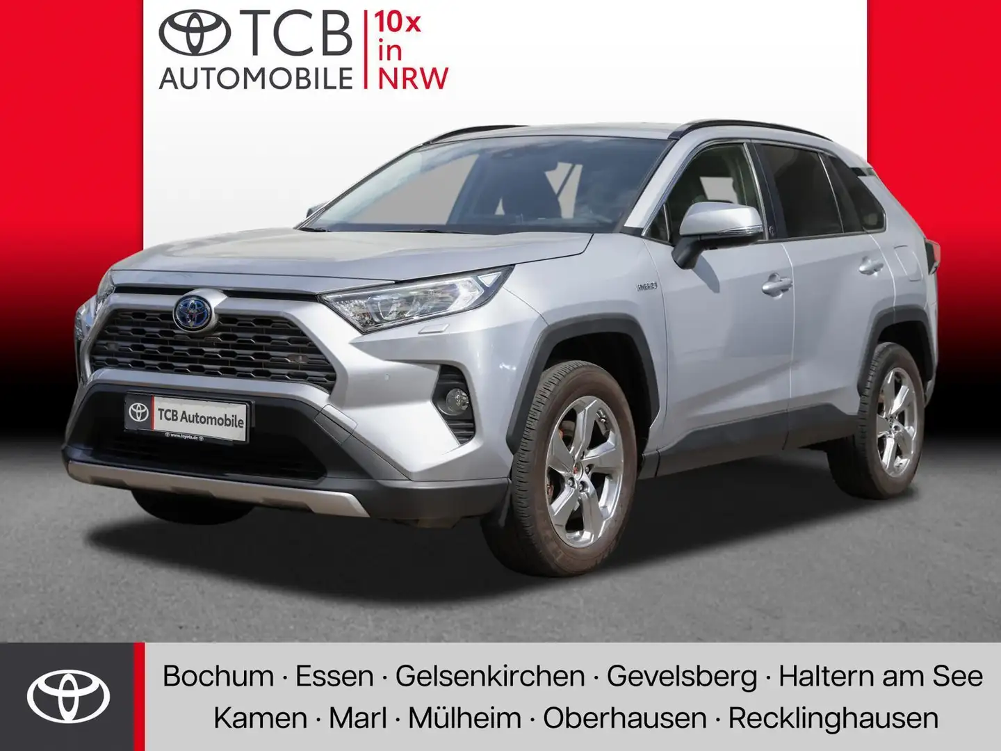 Toyota RAV 4 2.5 Hybrid Team D 4x2 SHZ PDC KLIMA BT Argent - 1