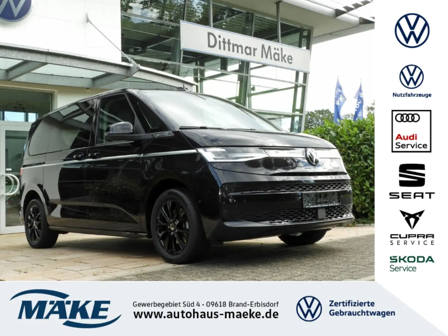 Volkswagen T7 Multivan Style 1.4eHybrid DSG 7-Si. STDHZG DCC Fekete - 1
