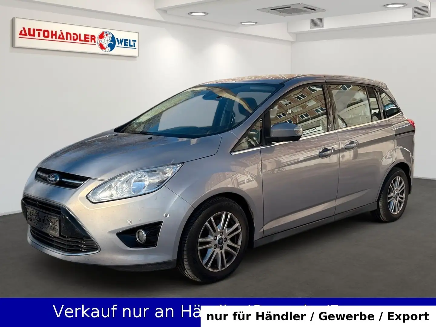 Ford Grand C-Max Titanium Klimaautomatik SHZ PDC Silber - 1
