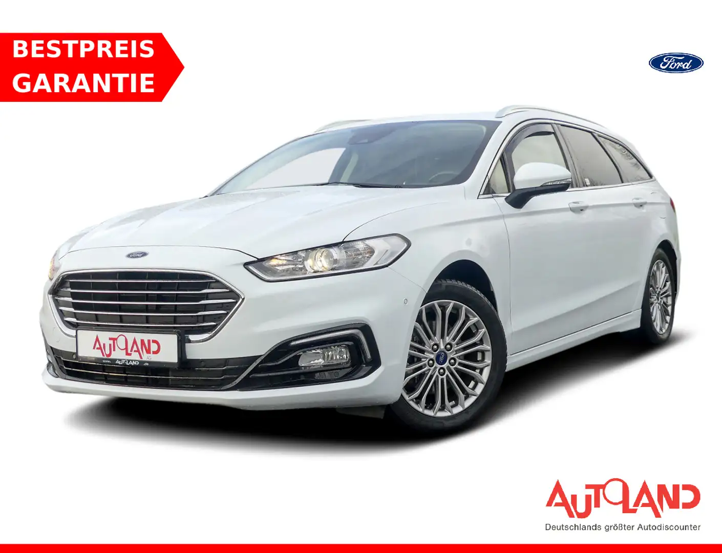 Ford Mondeo Hybrid Titanium Aut. Sitzheizung Navi PDC Weiß - 1