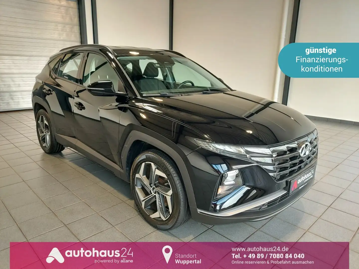 Hyundai TUCSON 1.6 T-GDI  Basis Plug-In Hybrid 4WD Nero - 1