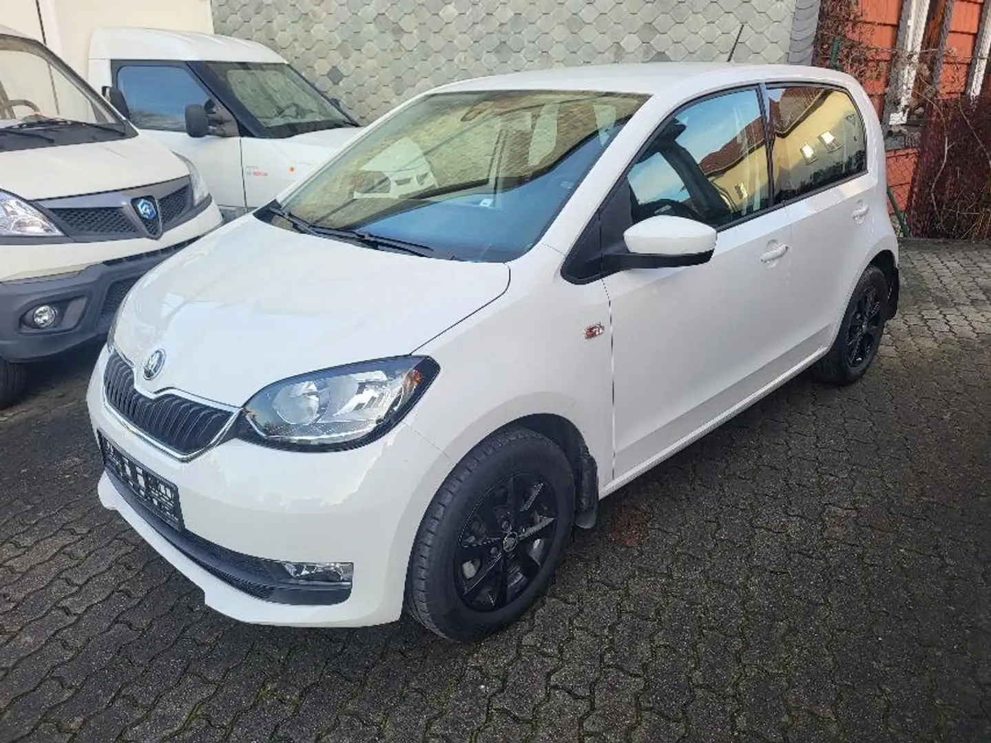 Skoda Citigo 1.0 MPI ASG Style+CLIMATRONIC+ALU-SCHWARZ Weiß - 2