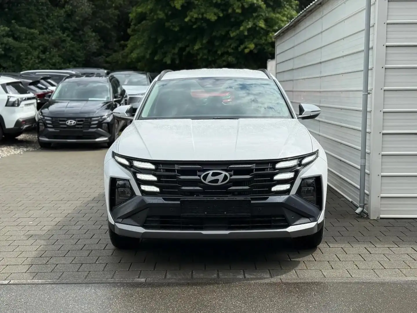 Hyundai TUCSON FL (MJ25) 1.6 T-GDI Navi*SHZ*Totwinkel*Kamera*K... Wit - 2