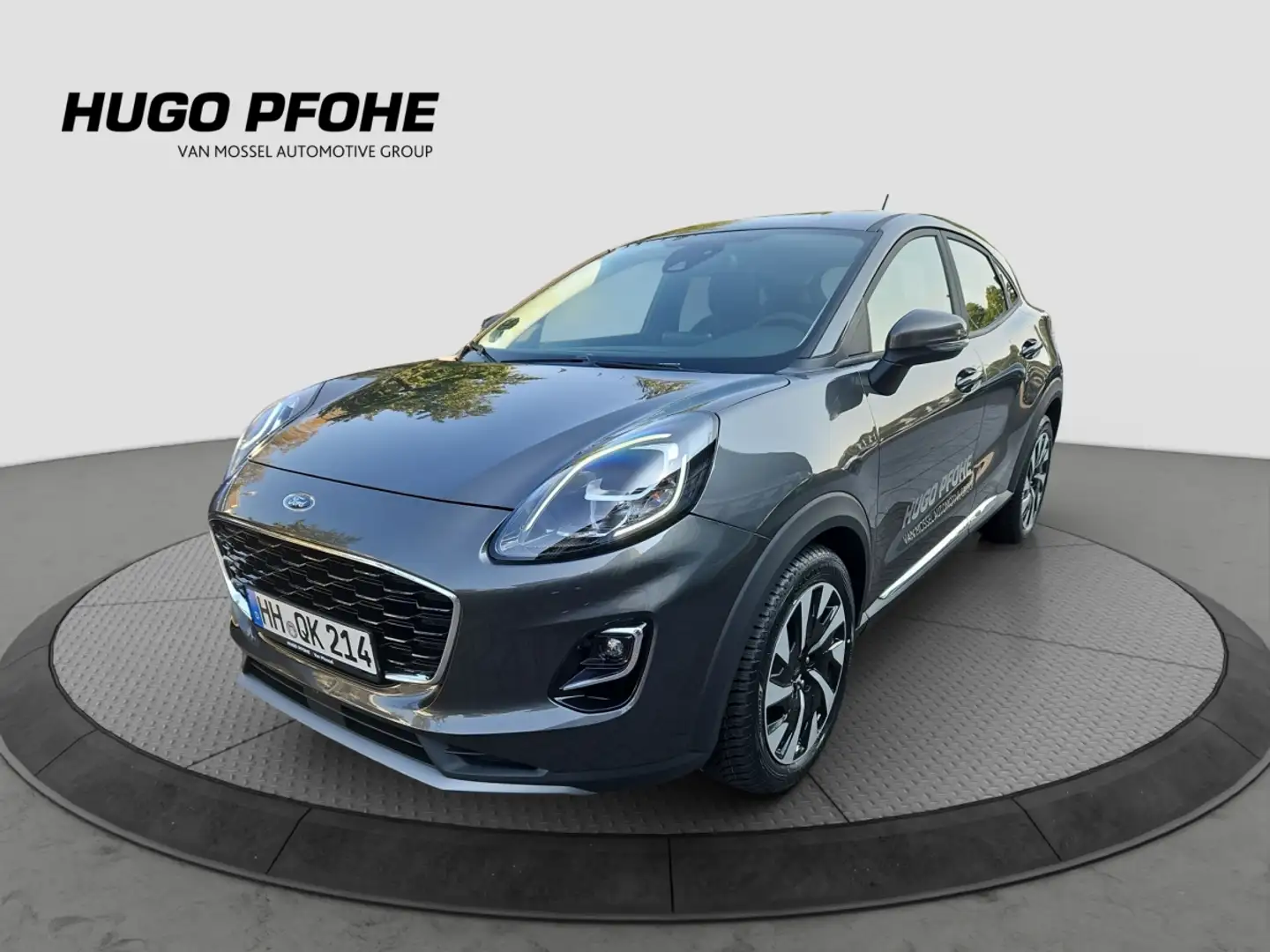 Ford Puma Titanium 1.0 EB MHEV LED GJR SHZ PDC Navi BT Grau - 1