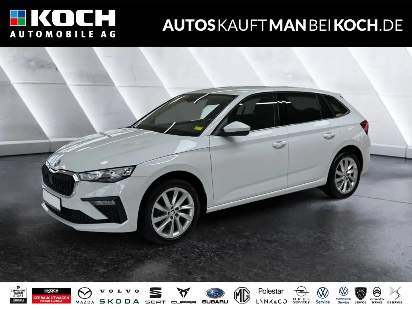 Skoda Scala 1.0 TSI DSG Selection KAMERA SMART LINK FSE Blanc - 1
