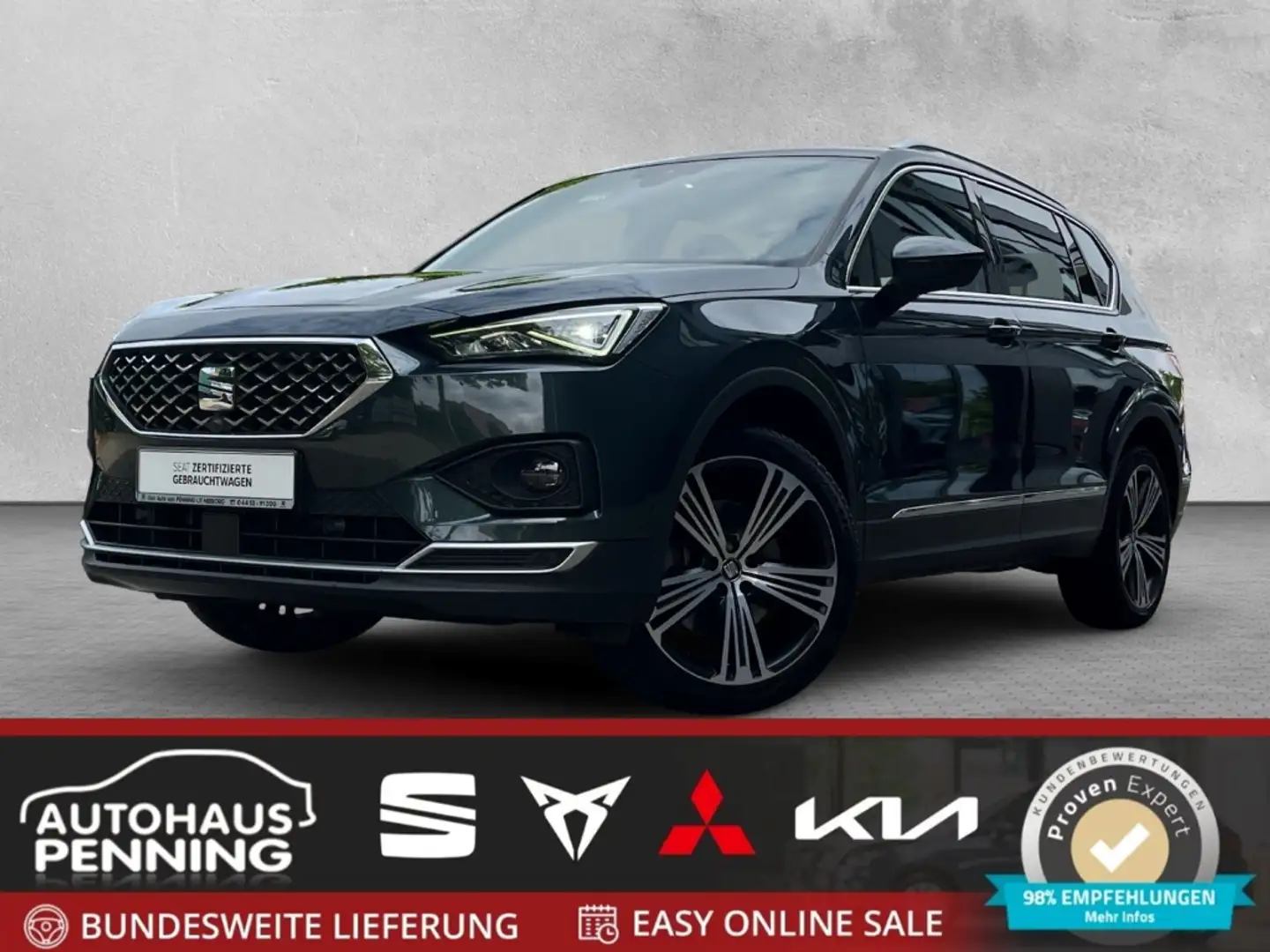SEAT Tarraco 2.0 TDI 4Drive Xcellence ACC LED AHK NAVI KAMERA Verde - 1