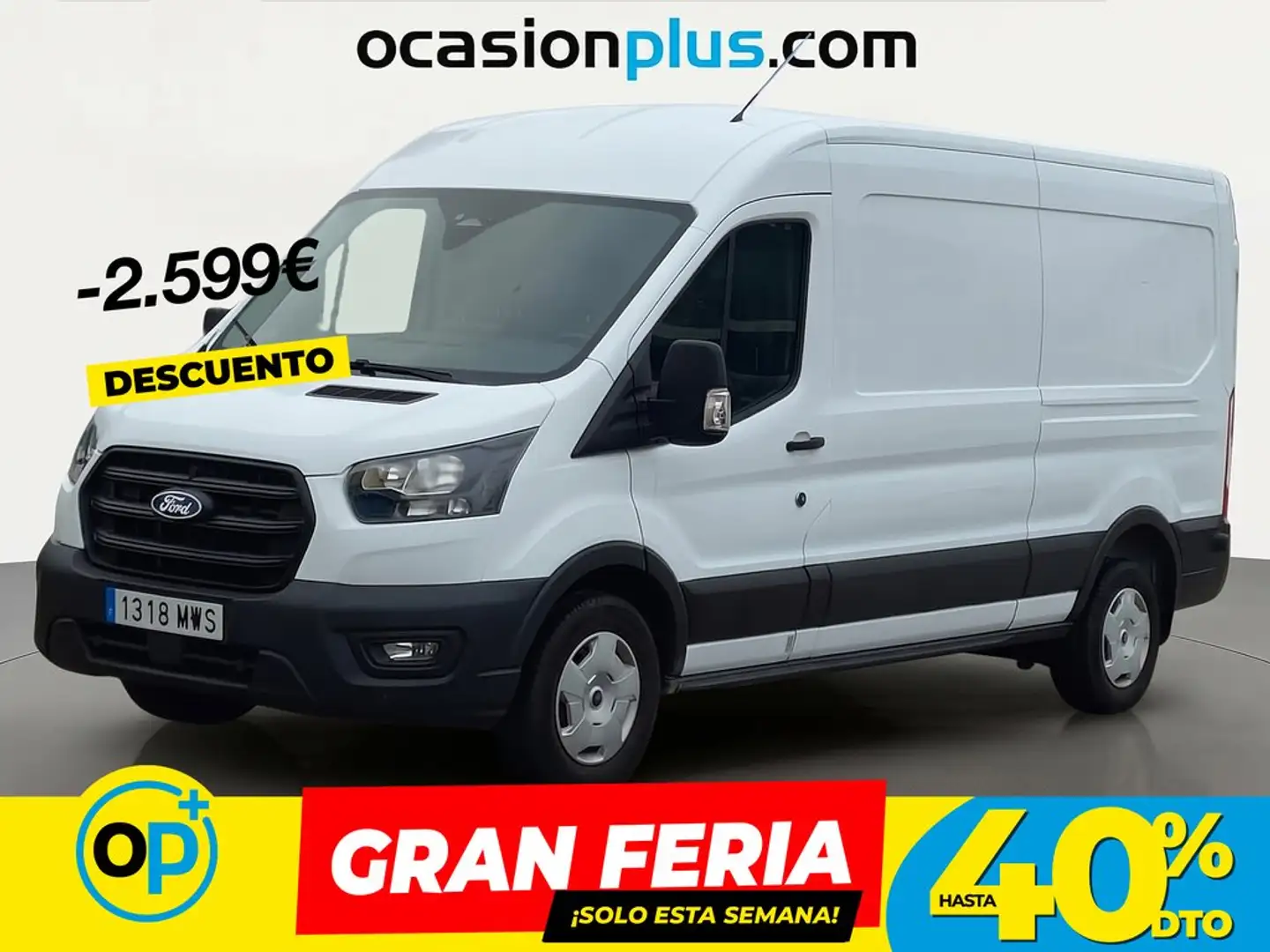 Ford Transit FT 350 L3 Van Trend 130 Blanco - 1