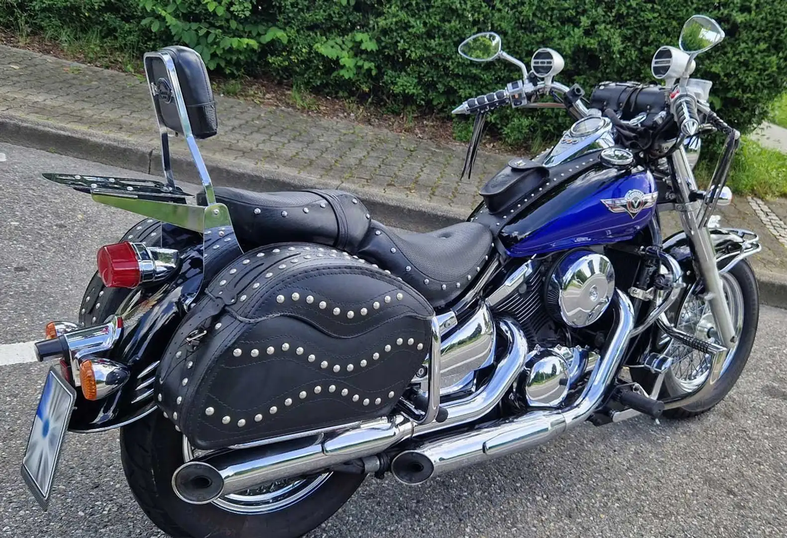 Kawasaki VN 800 Liebhaberstück Blau - 1