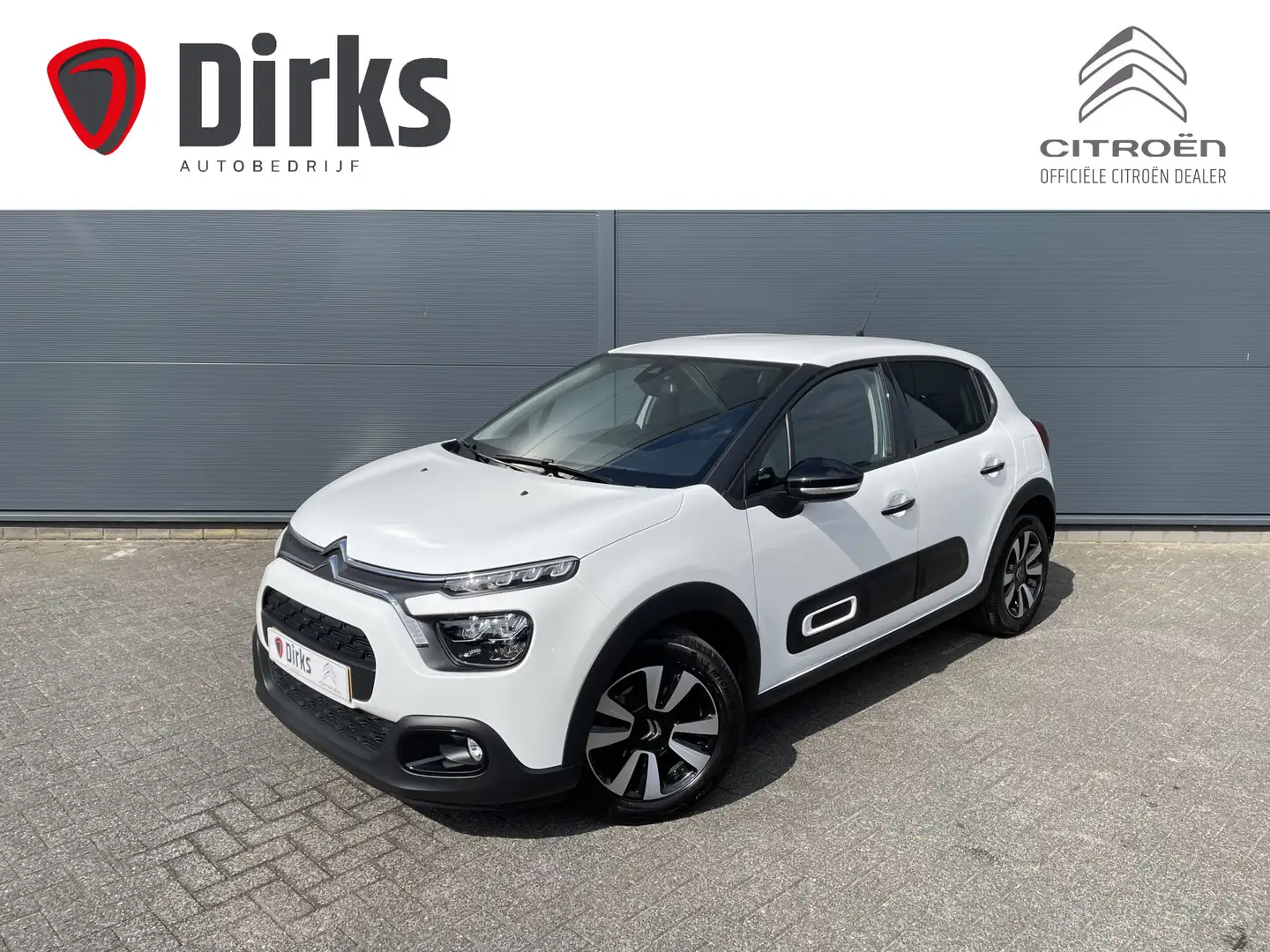 Citroen C3 82pk Max (Camera - Keyless Entry - LED - Navigatie Blanc - 1
