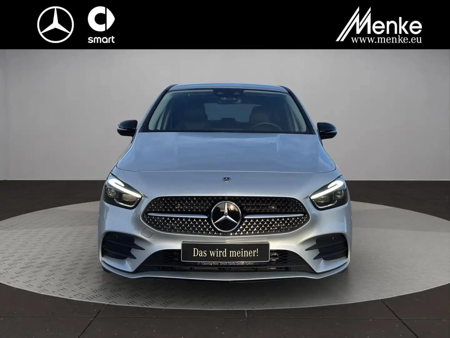Mercedes-Benz B 220 d AMG+Memo+Distro+Night+360+KeyGo+Multibea Silber - 2