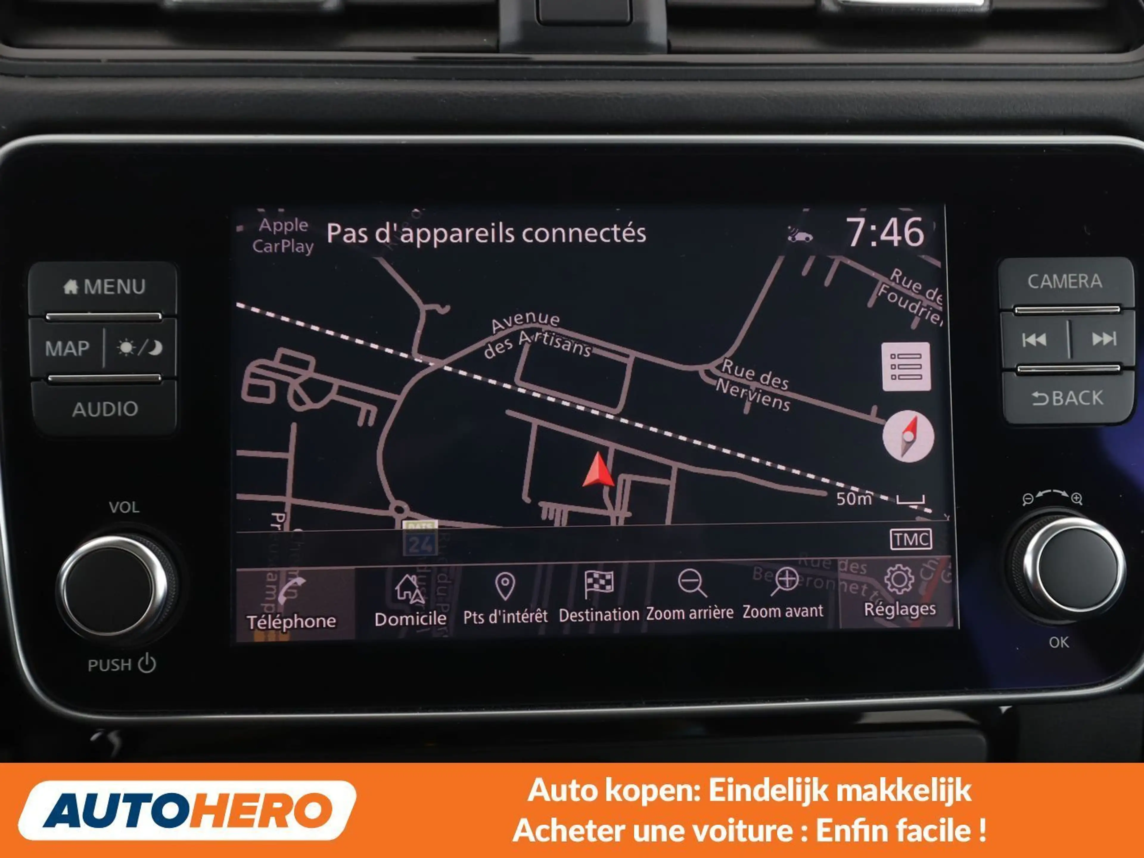 Nissan Leaf electric drive 160 kW N-Connecta — photo 7