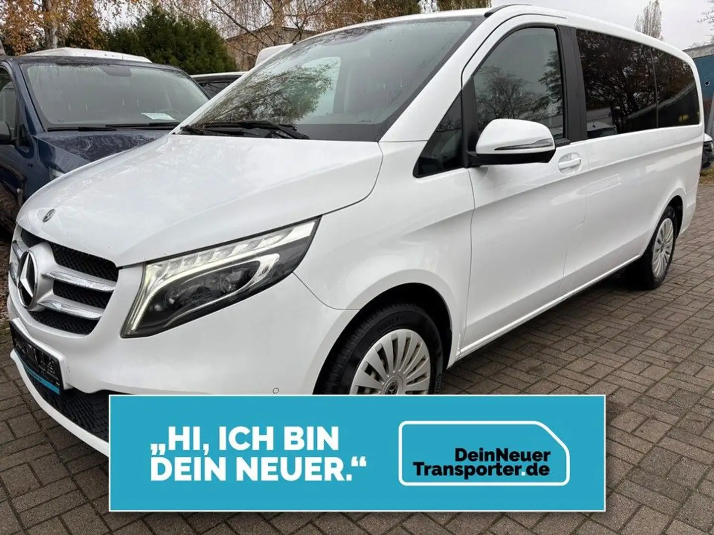 Mercedes-Benz V 220 V220 Lang 4 Matic|LED|DISTRO|2,5tAHK|STDHZ|SERV. Weiß - 1