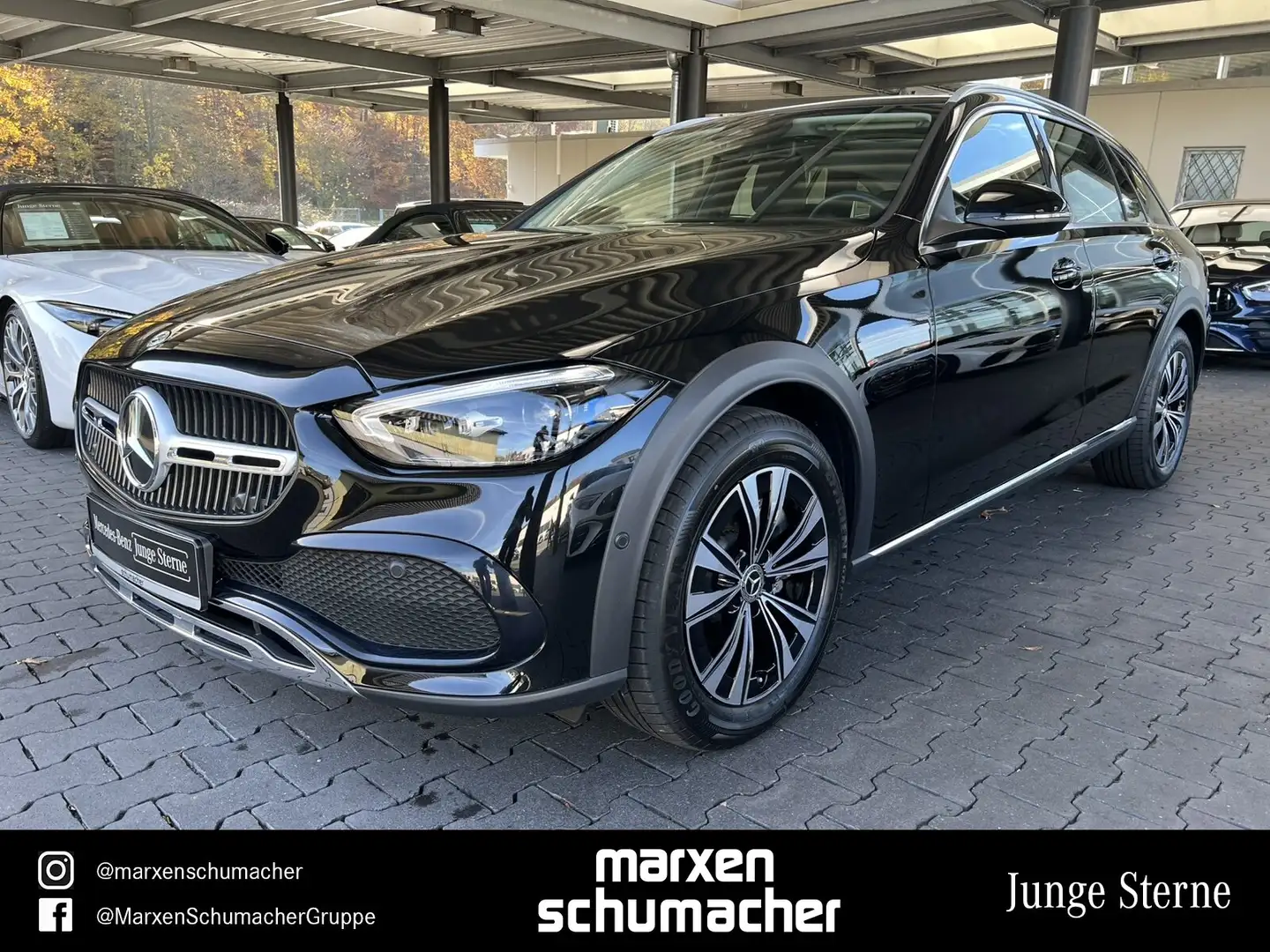 Mercedes-Benz C 220 C 220 d 4M T All-Terrain AVANTGARDE+AHK+Massage Nero - 1