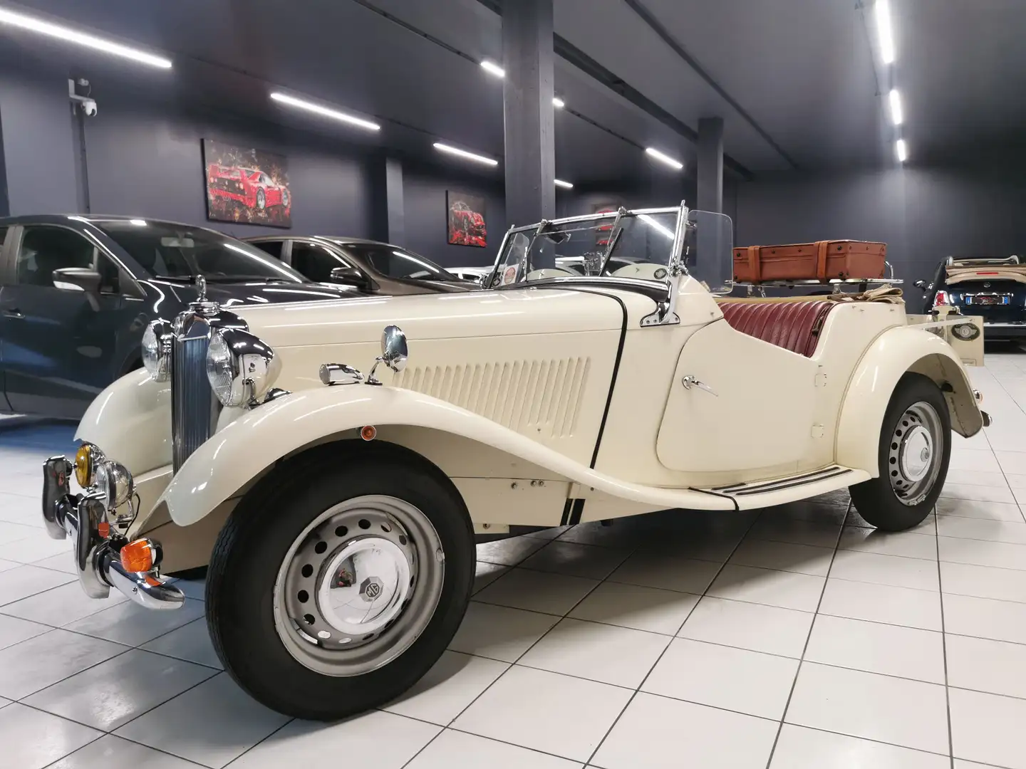 MG TD Asi solo 4500 miglia Totalmente Restaurata Beige - 2