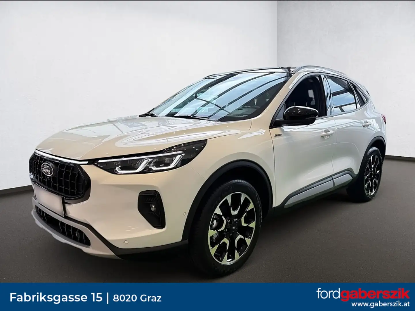 Ford Kuga 2,5 Duratec FHEV Active X Aut. Weiß - 1
