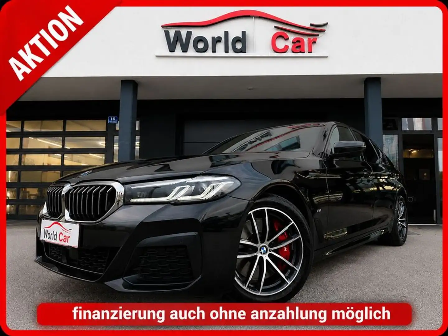 BMW 530 d xDrive M Sport Aut.Schiebedach-Standheizung Schwarz - 1