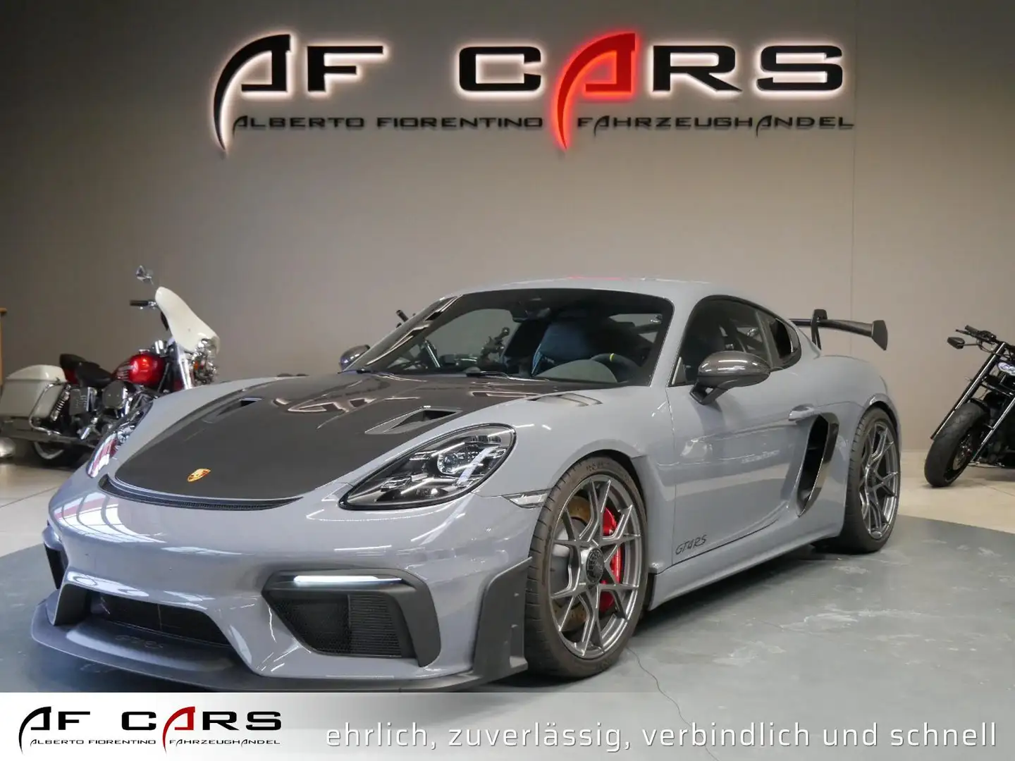 Porsche 718 Cayman GT4 RS Voll Weissach Lift Clubsport Paket Szürke - 1
