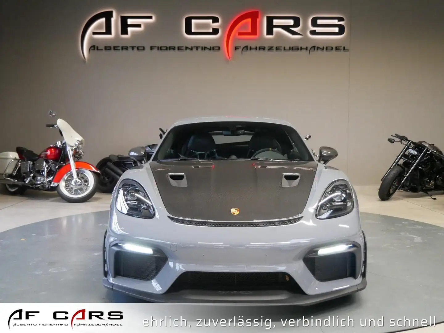 Porsche 718 Cayman GT4 RS Voll Weissach Lift Clubsport Paket Szürke - 2