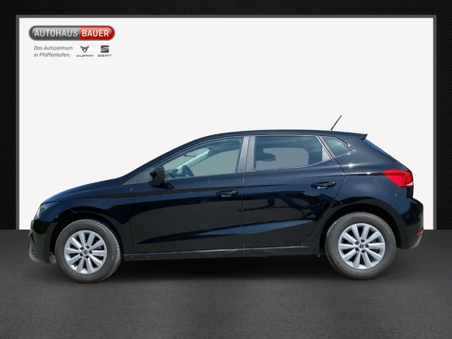 SEAT Ibiza 1.0 TSI DSG AUTOMATIK DAB+NAVI FULLINK PDC TEMPOMA Noir - 2