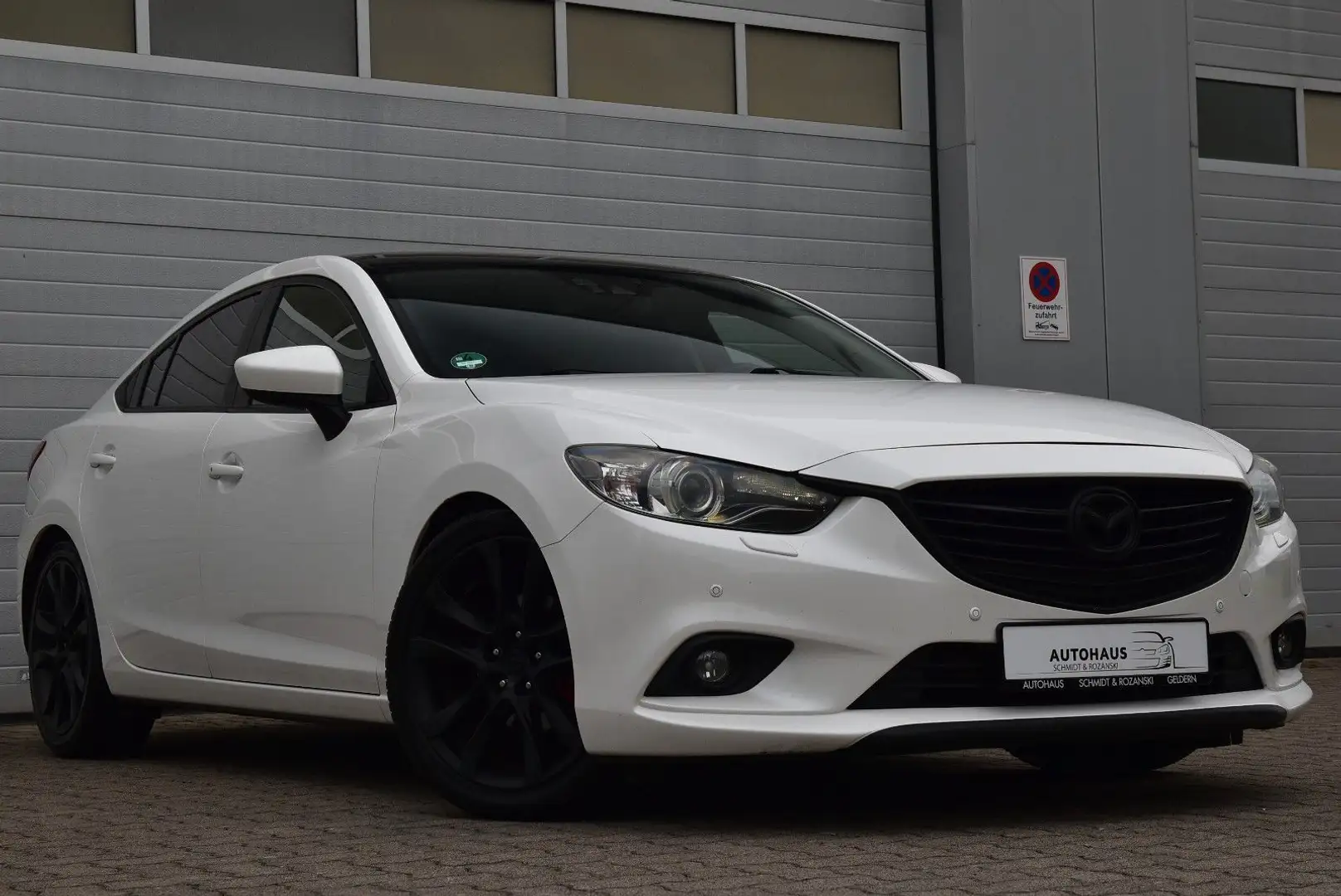 Mazda 6 Lim. Sports-Line Memory/Kamera/Temp./Tüv neu Blanc - 1