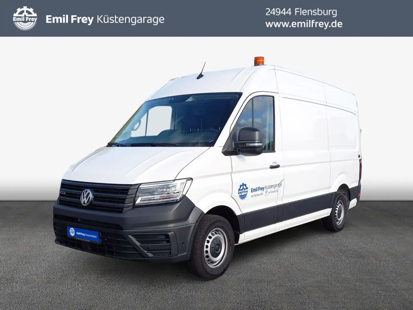 Volkswagen Crafter Crafter 35 MR HD Allrad mit  Automatik! Blanc - 1