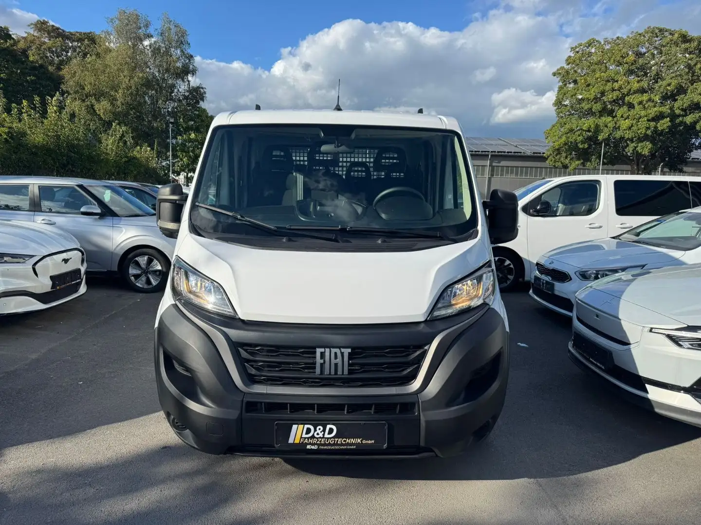Fiat Ducato Pritsche Doppelk. Klima AHK 7 Sitze Weiß - 1