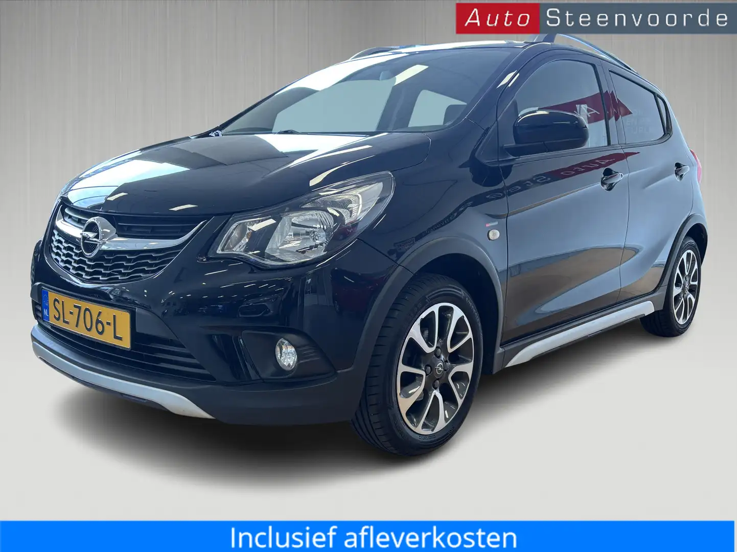 Opel Karl 1.0 Rocks Online Edition * APPLE CARLAY * PDC * Zwart - 1