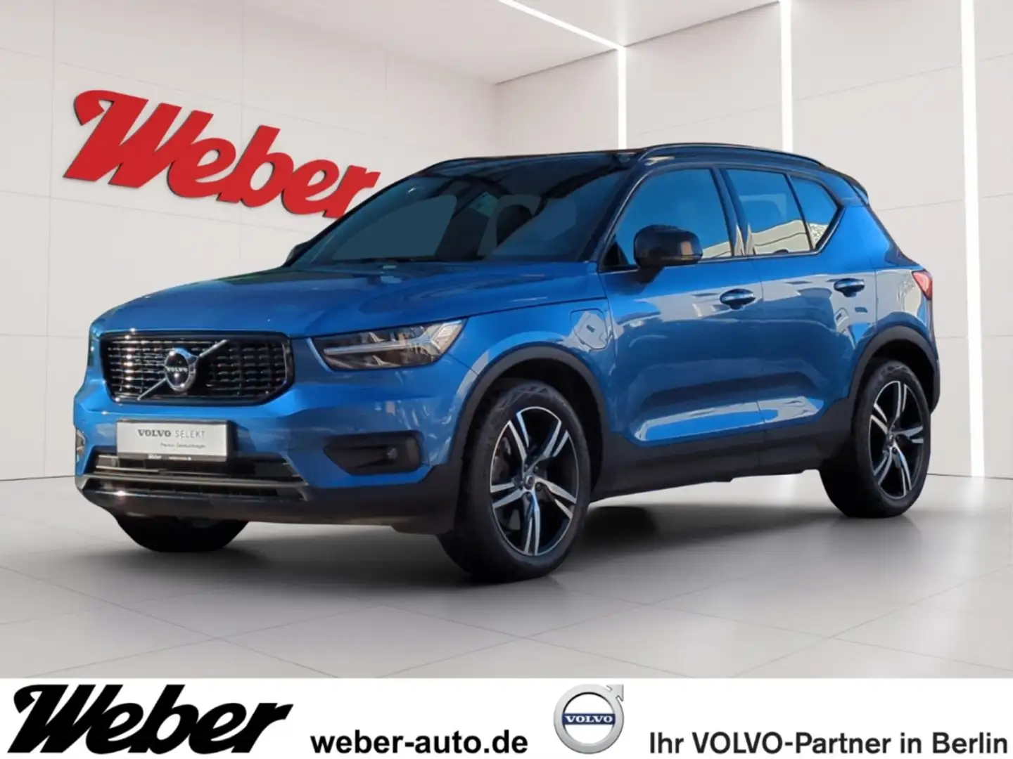 Volvo XC40 T5 Recharge R-Design *Pano*BLIS*ACC*360*HK*Leder* Blau - 1