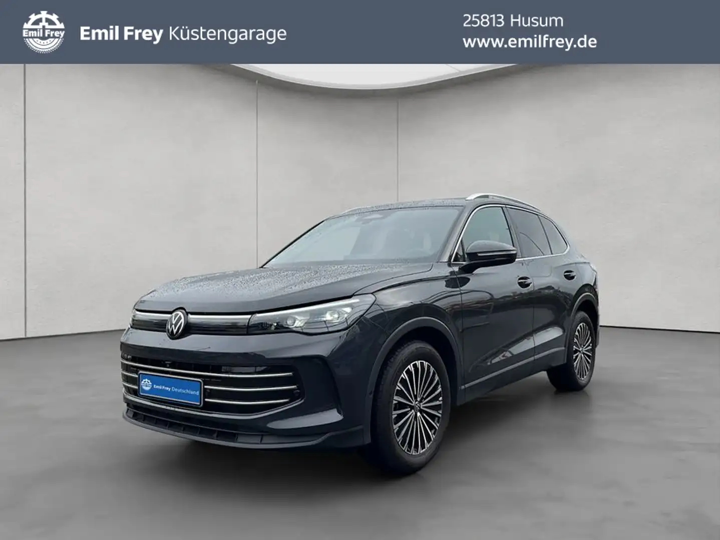 Volkswagen Tiguan 2.0 TDI Elegance DSG RFK PANO AHK HUD EHK Grau - 1