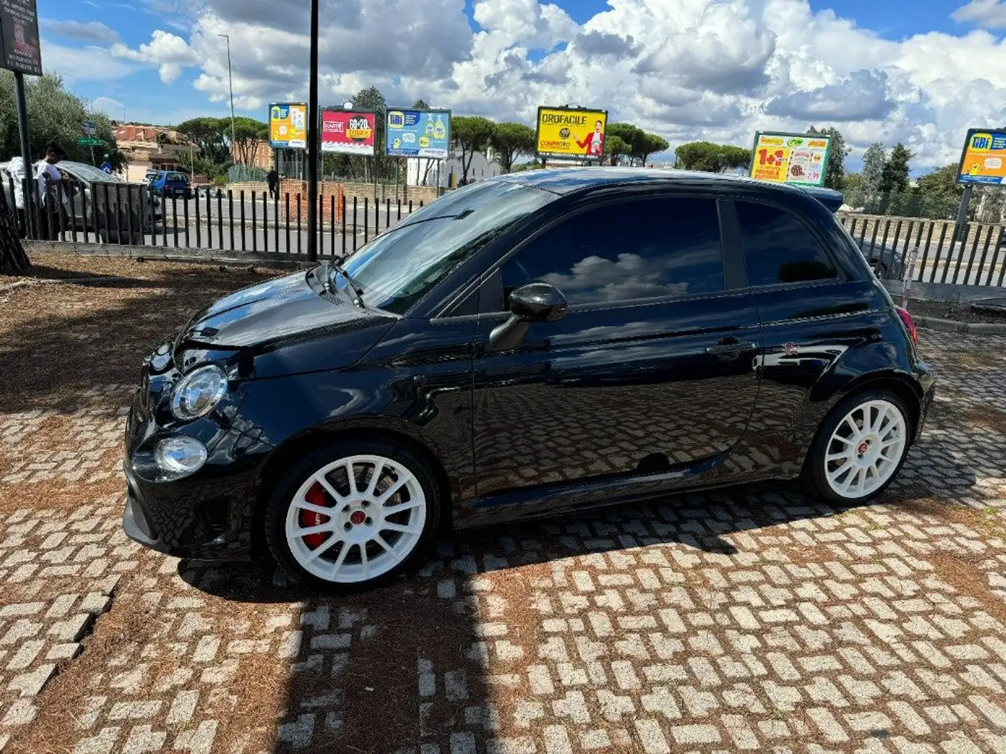 Abarth 595 1.4 Turbo T-Jet 165 CV KM CERTIFICATI UNIPRO Nero - 2
