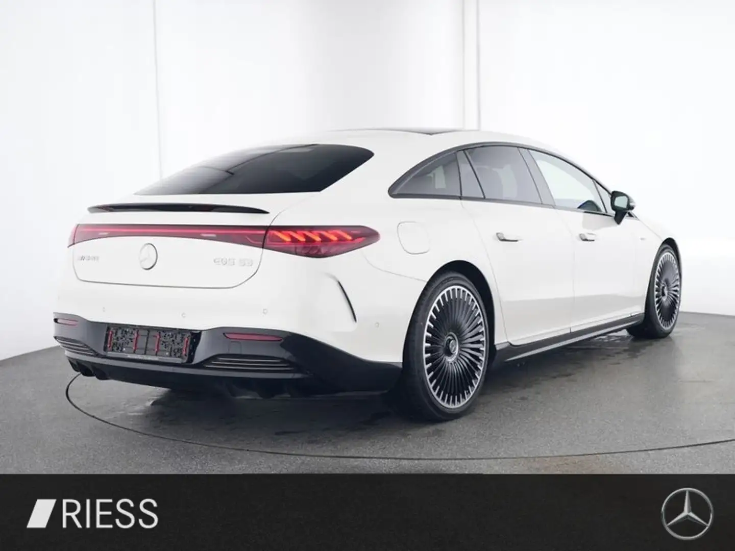 Mercedes-Benz EQS 53 AMG 4MATIC+ SD Sport ACC Akustikglas PDC Blanc - 2