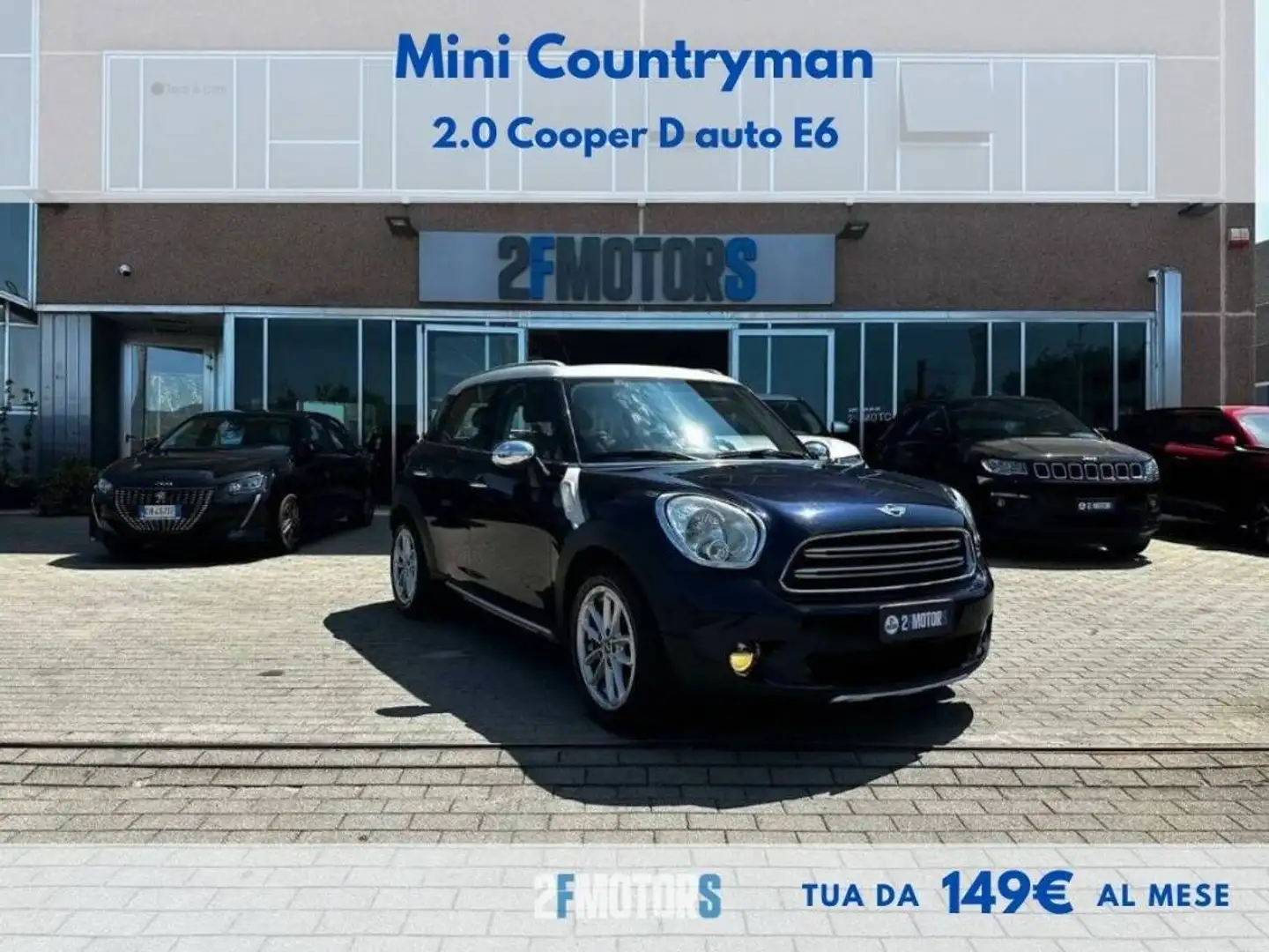 MINI Cooper D Countryman 2.0 Cooper D auto E6 Blau - 1