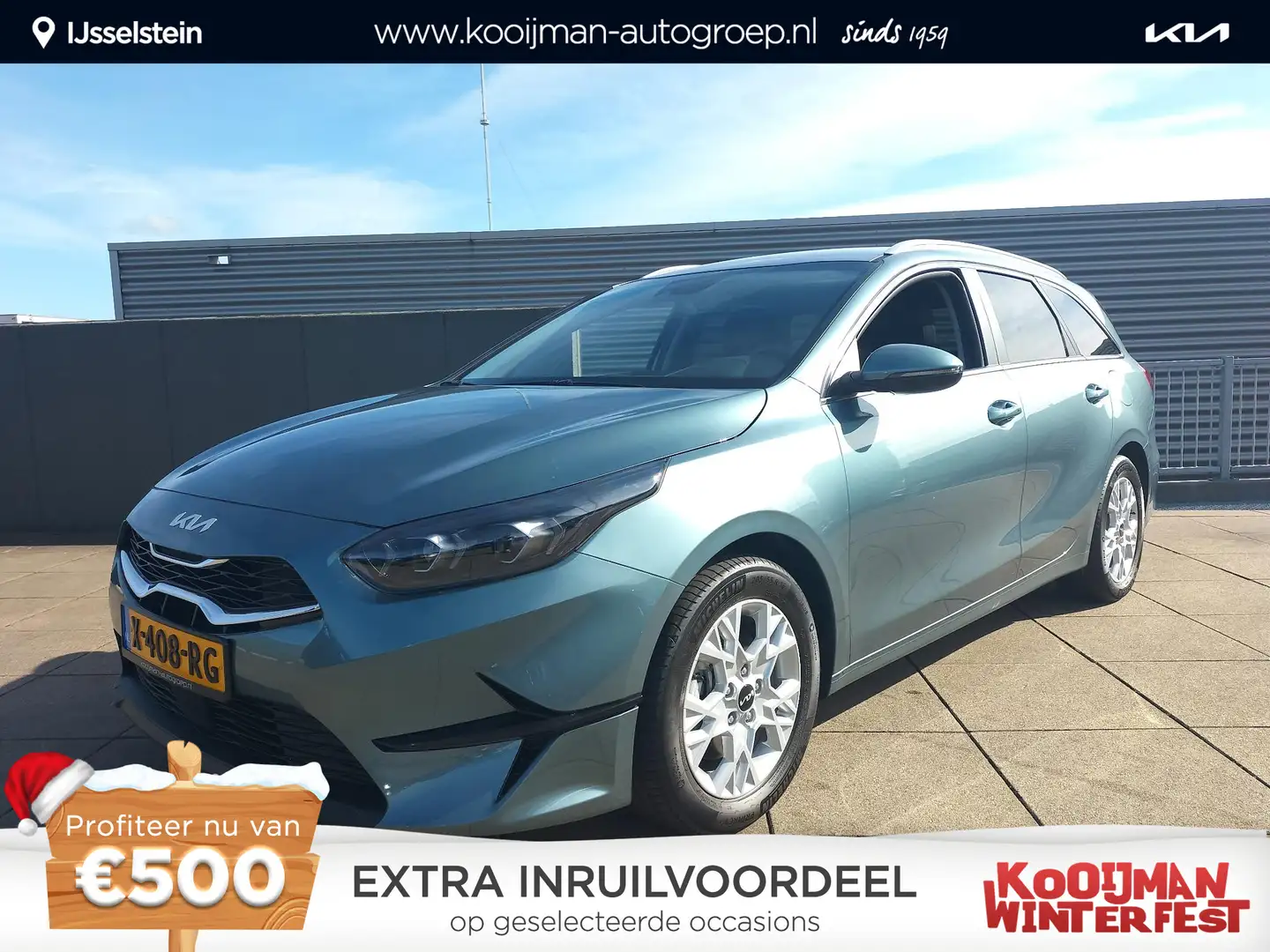 Kia Ceed SW / cee'd SW Sportswagon 1.0 T-GDi DynamicPlusLine Navigatie / Grijs - 1