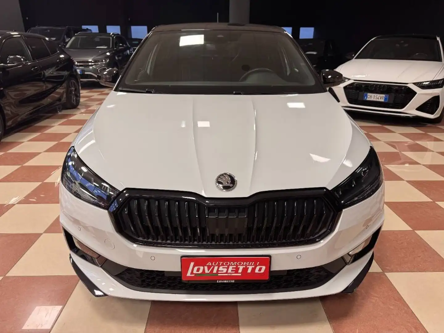 Skoda Fabia 1.0 mpi evo Monte Carlo 80cv Bianco - 2